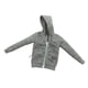 thumbnail image 2 of Mini con Capucha Mangas Largas Bolsillo Frontal Hooddies Casual para Muñecas Marionetas Títeres Mujeres 1/6 gris Sunnimix Ropa de figuras de acción, 2 of 8