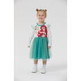 thumbnail image 2 of Vestido de tul con volantes de la princesa Ariel de Disney para niña pequeña, 9-12 M, 2 of 7