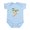 Sky Blue, variant on CafePress - Not Guacomole Infant Bodysuit - Baby Light Bodysuit, Size Newborn - 24 Months