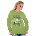 thumbnail image 2 of Colorado Cute State Flower Souvenir Women Crewneck Sweatshirt Brisco Brands 5X, 2 of 2