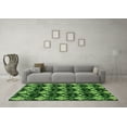 thumbnail image 3 of Ahgly Company Indoor Rectangle Abstract Green Modern Area Rugs, 5' x 7', 3 of 4