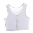thumbnail image 4 of Sujetador deportivo ligero, elástico y con tirantes anchos para mujer, cómodo para entrenar. XXL, 4 of 9