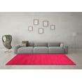thumbnail image 3 of Ahgly Company Indoor Rectangle Abstract Pink Contemporary Area Rugs, 7' x 10', 3 of 4