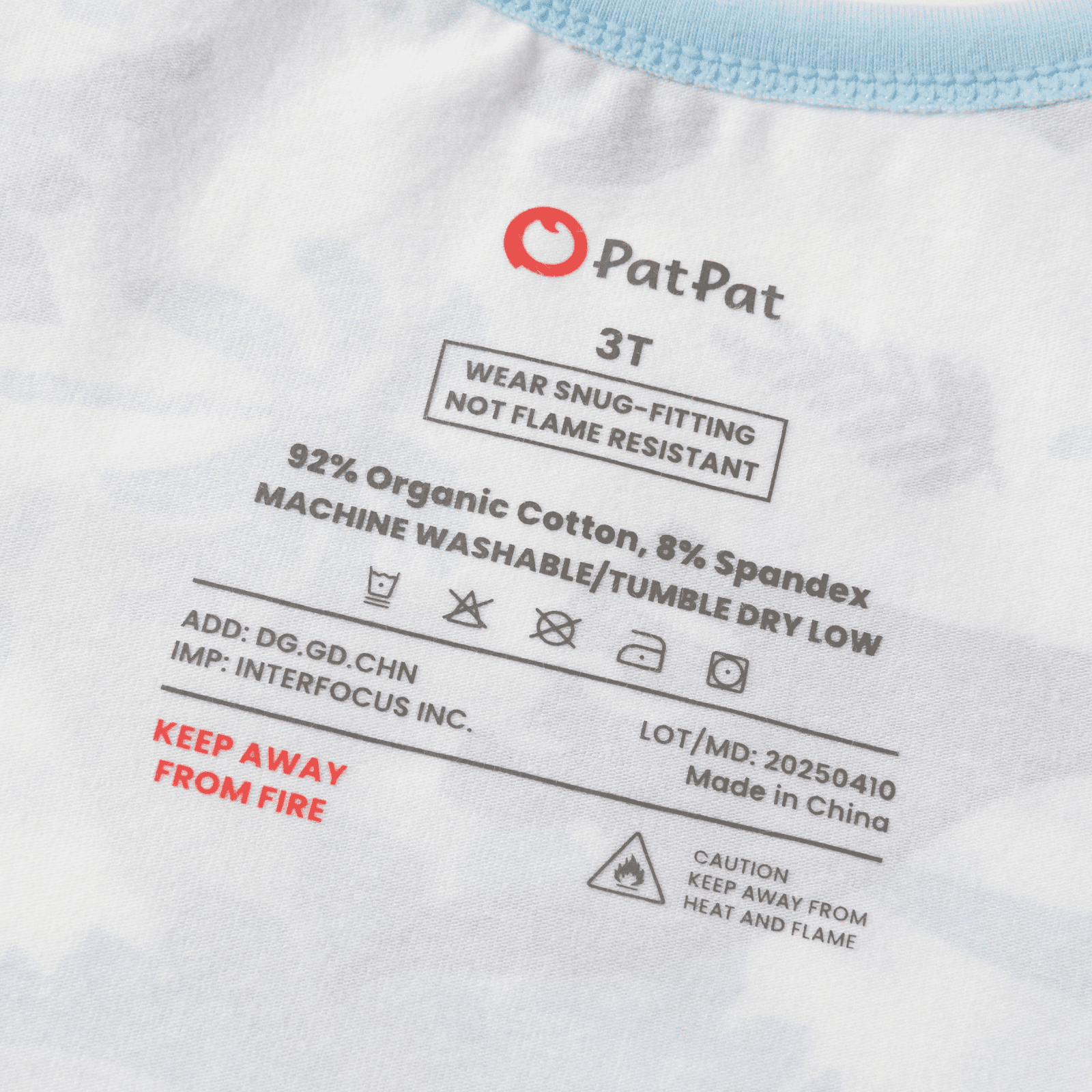 PATPAT 4-Pieces Baby Pajama Sets with Organic Cotton, Snug fit Pjs for Girls Boys Toddler Kids, Supersoft & Stretchy Sleeper