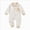 A83-Beige, variant on Newborn Baby Boy Fall Clothes Long Sleeve Plaid Bodysuit Infant Boy Winter Outfit