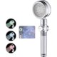 thumbnail image 1 of Cabezal de ducha LED 7 colores que cambian automáticamente la luz Cabezal de ducha de ahorro de agua de alta presión sin batería (siete colores), 1 of 5
