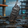thumbnail image 4 of Walkie Talkies Retevis RT48 a prueba de agua, paquete de 6 con cargador 1200, 4 of 9