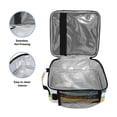 thumbnail image 3 of Square Lunch Bag 10.5*3.5*9.5 Inches Cooler Bag Lunch Bag Insulation Portable Durable Fashion Orange Juice Cartoon, 3 of 6