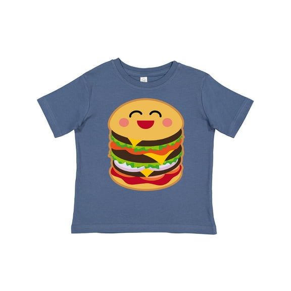 Inktastic Hamburger Kawaii Boys or Girls Toddler T-Shirt