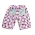 thumbnail image 2 of Dinky Souvenir by Gold Rush Outfitters - Little Girls' Plaid Short 16527-4 (pink plaid), 2 of 3