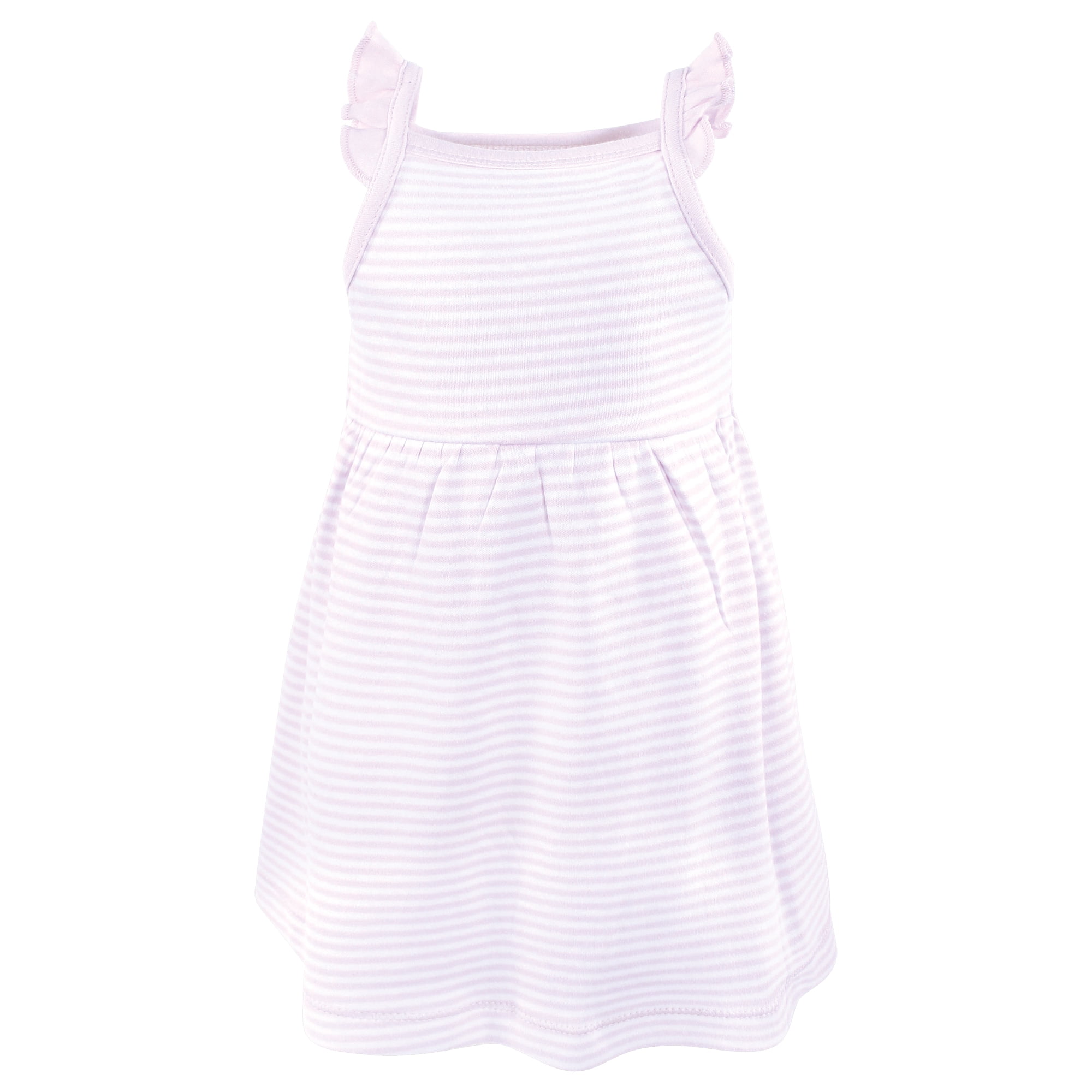 Hudson Baby Girls Cotton Dresses, Lilac Garden, 4T