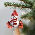 thumbnail image 4 of Clearance Under $1 Flat Acrylic Snowman Christmas Ornament with Knit Hat and Plaid Scarf - Style 1, 4 of 5