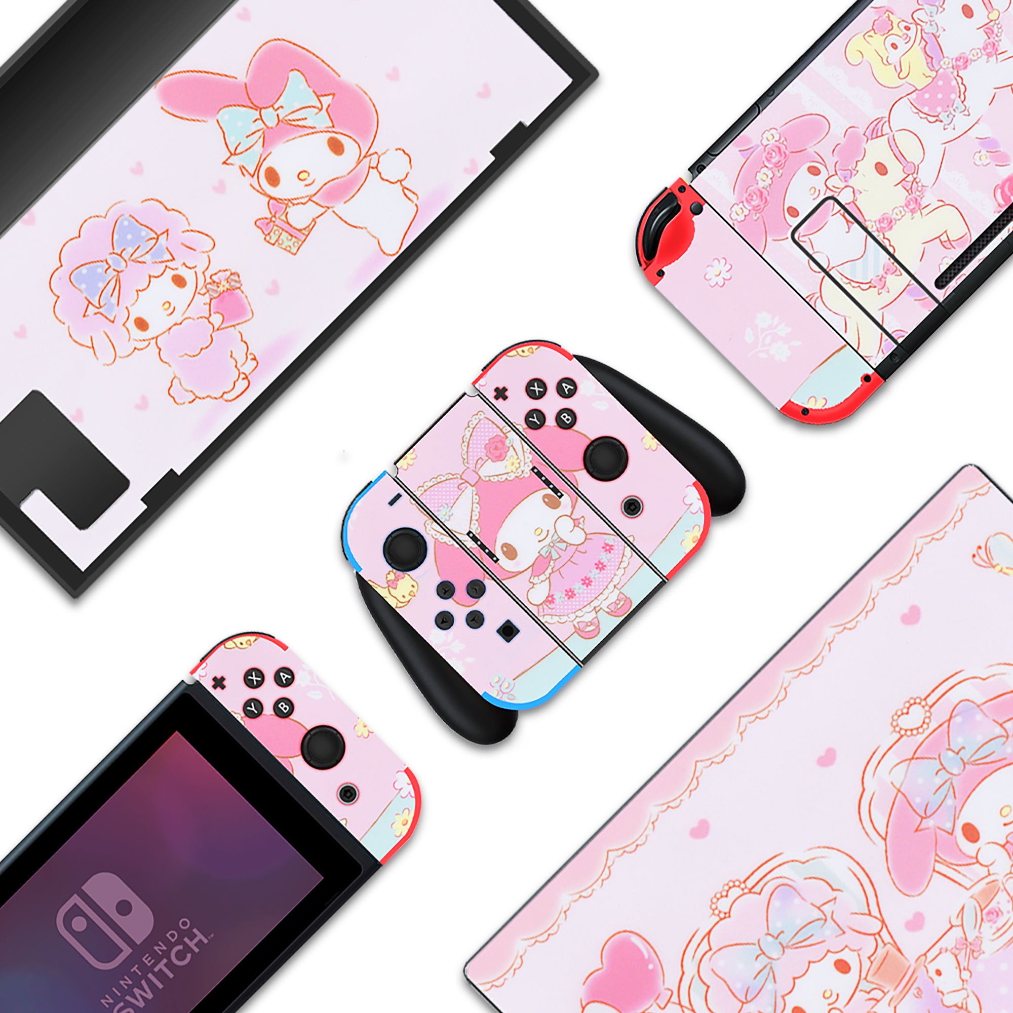 My Melody Skin Cute Nintendo Switch Lite OLED Wrap