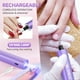 thumbnail image 3 of Taladro de uñas eléctrico inalámbrico YLYYCC con lámpara UV y brocas, 3 of 7