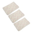 thumbnail image 3 of 3 mantas para perros súper suaves y cálidas de forro polar coral con estampado de puntos para perros, gatos, cachorros, color beige S, 3 of 8