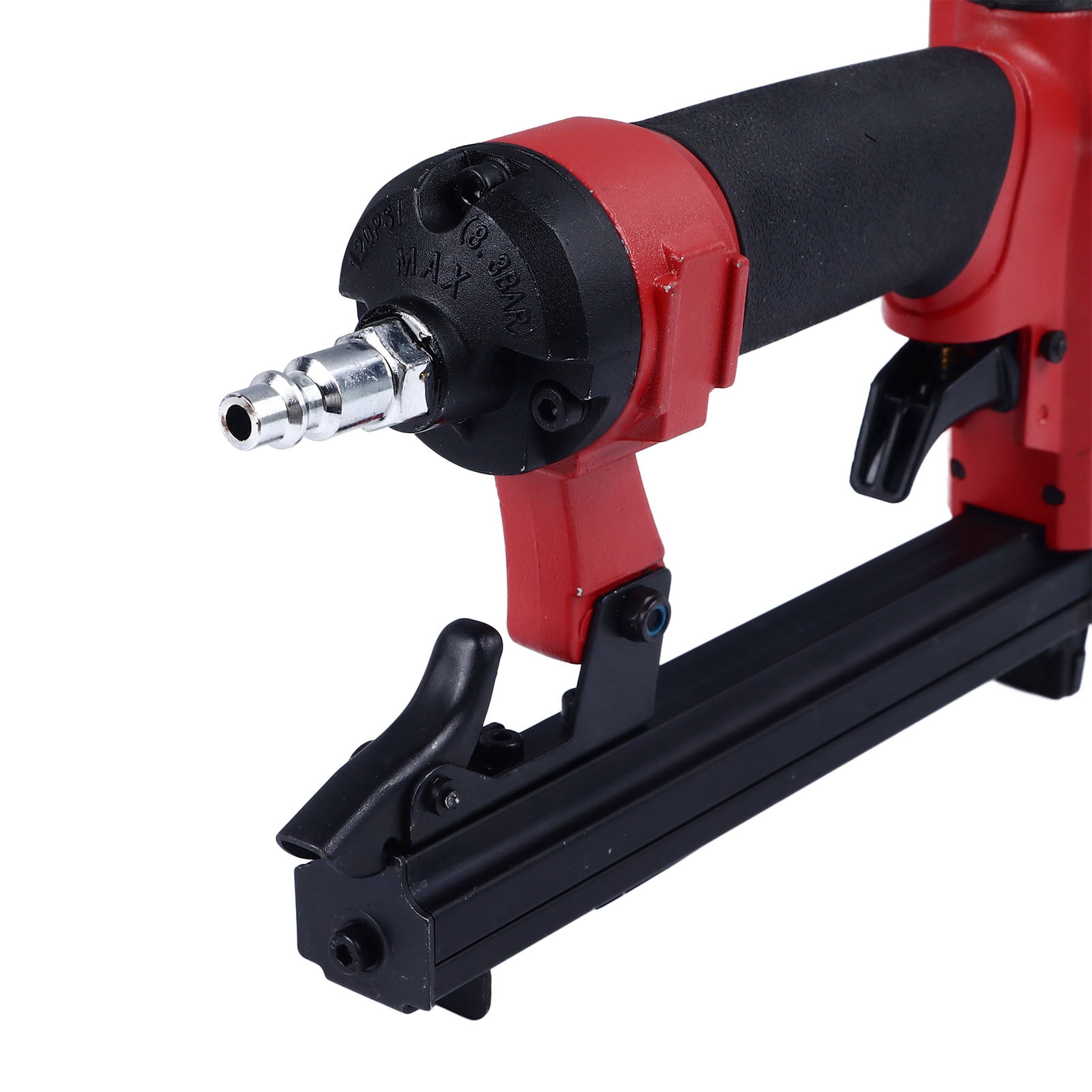 Suodoka Air Nailer Pneumatic 1013 U Shaped Steel Nail Gun Stapler for Furniture Engineering Home Improvement Projects (0.24 - 0.51 inches / 6 - 13 mm)