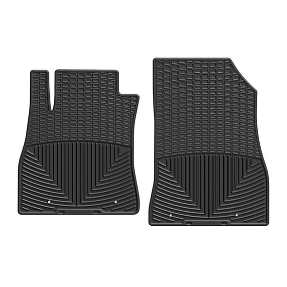 WeatherTech All-Weather Floor Mats compatible with 2014-2019 Nissan Sentra - 1st Row (Driver & Passenger), Black