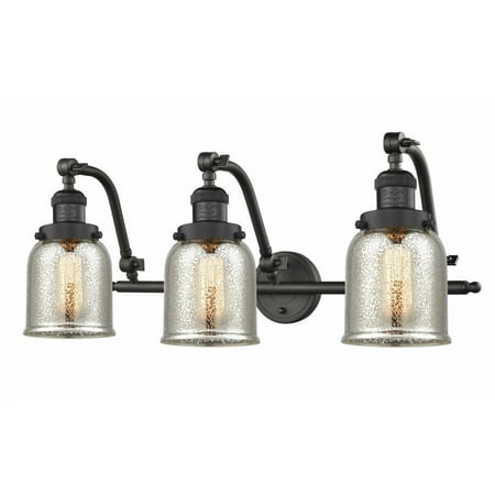 

Innovations Lighting - Bell - 3 Light Bath Vanity In Industrial Style-12 Inches