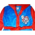 thumbnail image 2 of Disfraz de Super Mario para niño, bata de felpa Mario 8, 2 of 5