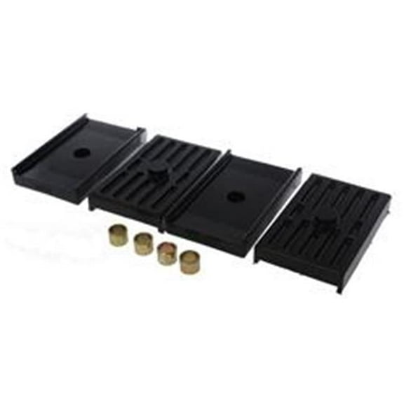 36112G Leaf Spring Insulator Pad - Black
