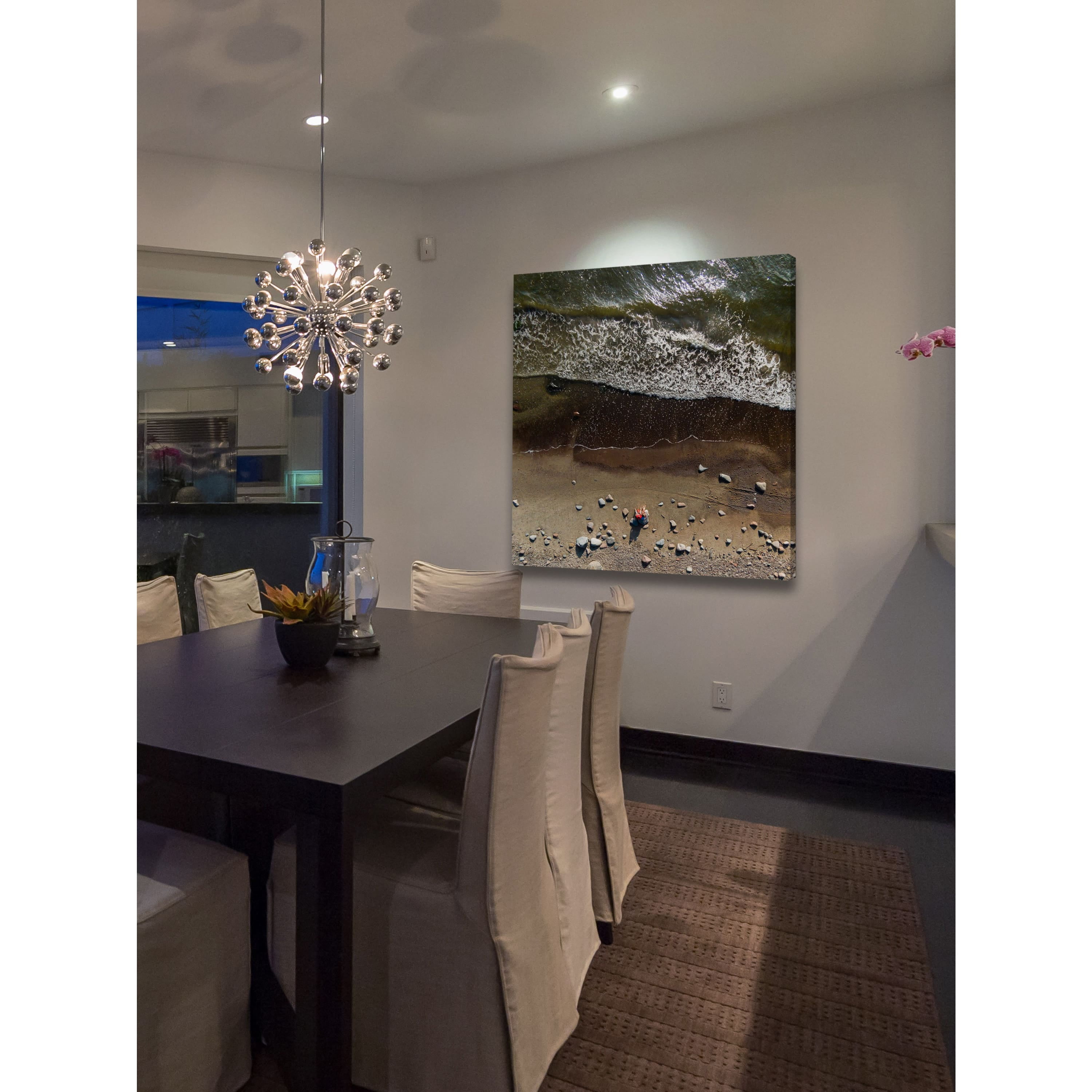 Marmont Hill "Ebb and Flow" by Karolis Janulis Painting Print on Wrapped Canvas