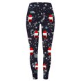 thumbnail image 3 of Gibobby leggings de invierno para mujer Polainas copa de del de nieve de la Navidad de las para la elegancia deportiva (Aqua, XL), 3 of 4