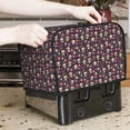 thumbnail image 7 of Honeii Skull flower leaf colorful Print 2 slice Toaster Cover, Two Slice Toaster Dust-proof Cover For Kitchen Small Appliance and Fingerprint Protection, 7 of 7