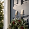 thumbnail image 4 of Magnetic Wreath Hanger, 2 Pack Heavy Duty Magnets with Hook for Cruise | Refrigerator, Christmas Decoration Magnetic Hooks for Metal Front Door, Cruise Hook Hanger for Hanging Cabins Grill Coat, 4 of 6
