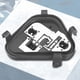 thumbnail image 5 of Tablero Del Soporte Del Enchufe De La Bombilla De La Luz Trasera Del Coche Toma de orificio para lámpara de freno 63217313043 63217313044 para BMW 320i 2013 2014 2015, 5 of 8
