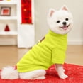 thumbnail image 7 of NovaStitch Soft Fleece Pet Sweater Winter Warm Dog Sweatshirt Dogs Fleece Jacket Puppy Winter Coats Pet Clothes for Small Medium Dogs Fluorescent Green XS, 7 of 7