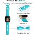 thumbnail image 3 of Comvin Compatible With Fitbit Versa 3/Versa 4/Sense 2/Sense Bands for Women Men, Soft Sport Silicone Wristbands, 3 of 6