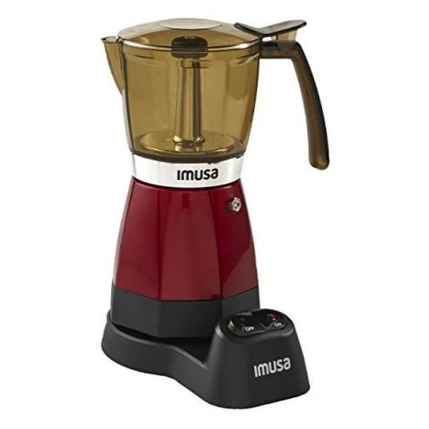 imusa usa b12060008 electric espresso/moka maker, 36 cups, red