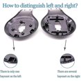 thumbnail image 3 of 1 Pair Earphone Inner Shell Replacement For Studio 3.0 Wireless Headphones Repair Parts Black, 3 of 5