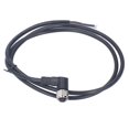 thumbnail image 1 of M12 4 Pin Right Angle Female Connector Electrical Cable 1m 250V AC DC for Machine Equipment, 1 of 1