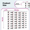 thumbnail image 6 of Acrylic Cellphone Storage Box for Classroom with Door Locks and Keys , Wall-Mounted Cell Phone Storage Cabinet for School Factory Office,40 Slots, 6 of 7