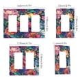 thumbnail image 2 of Yayeee Rocker Switch Wall Plate 1-Gang 4.6"x2.9" Home Decorative Outlet Cover, Ethereal Floral Harmony, 2 of 6