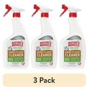 (3 pack) Nature's Miracle Hard Floor Cleaner, Dual-Action Dog & Cat Stain and Odor Remover, 24 oz