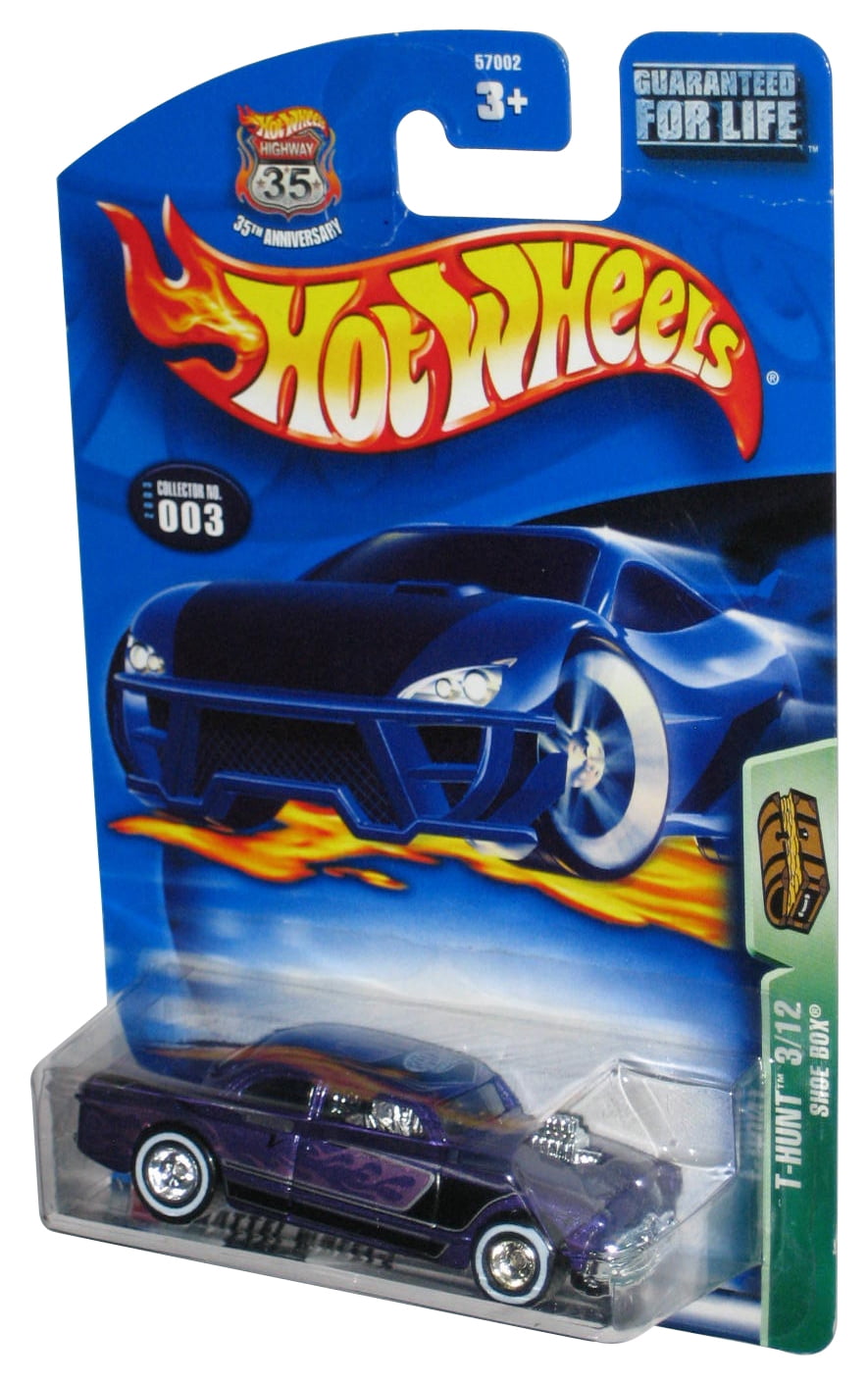 Hot Wheels 2001 Treasure Hunt 7/12 Vulture White & Orange Toy Car