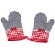 thumbnail image 5 of Juego de 2 Guantes para Horno y Parrilla, Aislamiento Térmico de Alta Resistencia, Antideslizante y Lavable, 5 of 8