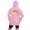 Pink, variant on Women's Cute Hoodies Oversize Letter Graphic Long Sleeve Drawstring Hooded With Pocket Lightweight Sweatshirts Black