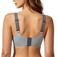 thumbnail image 5 of Audhol Women's Posy Full Coverage Bra, No Underwire Wireless Push-Up, Comfortable for Older Women, Dark Blue, 5 of 5