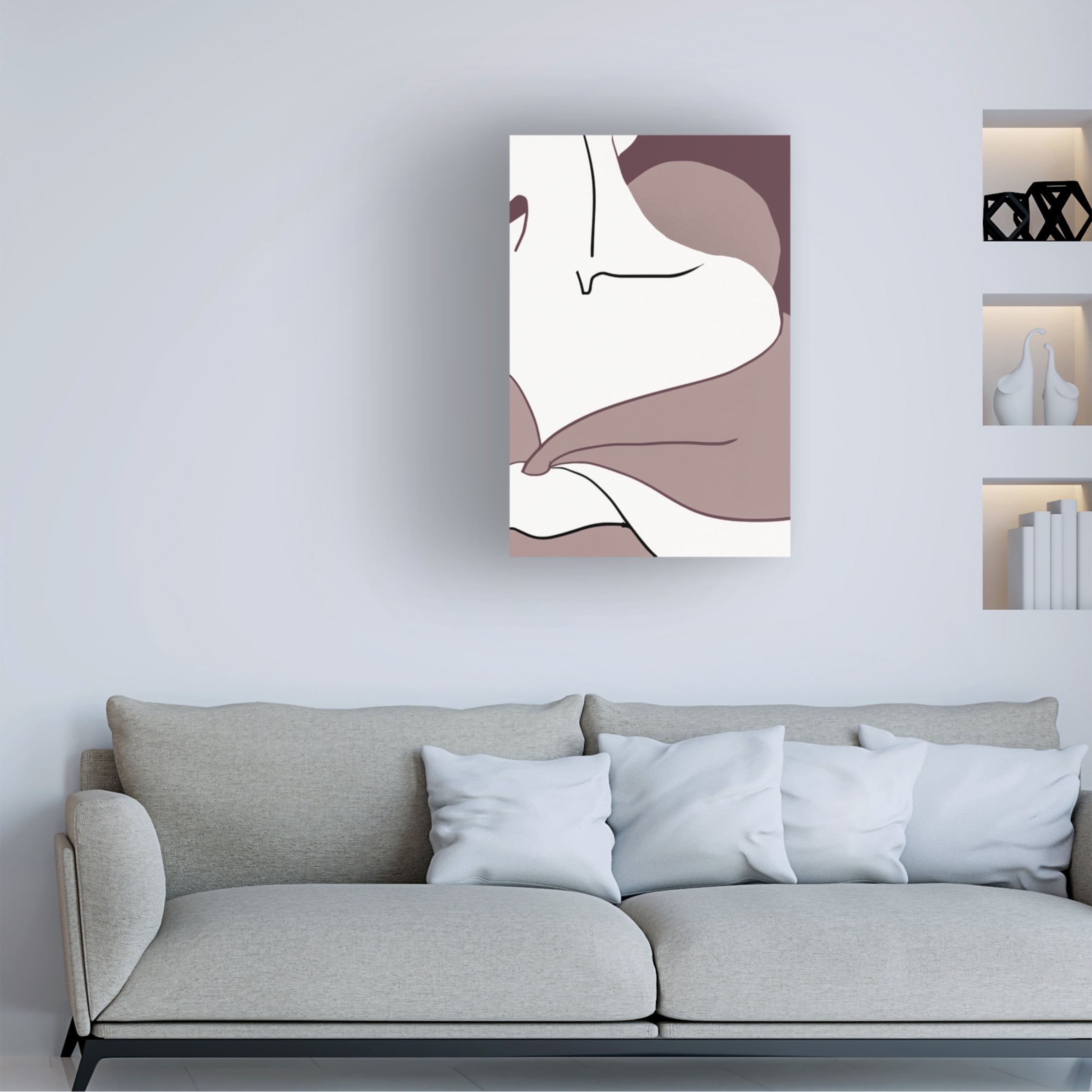 Trademark Fine Art Pictufy Studio II Shoulder Canvas Wall Art