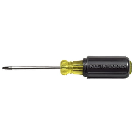 Klein Tools 6033 #1 Phillips Screwdriver 3-Inch Round