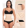 thumbnail image 6 of Werena Waist Trainer for Women Corset Shapewear Tummy Control Waist Cincher Underbust Postpartum Girdle Body Shaper - 9.5 inch, 6 of 8
