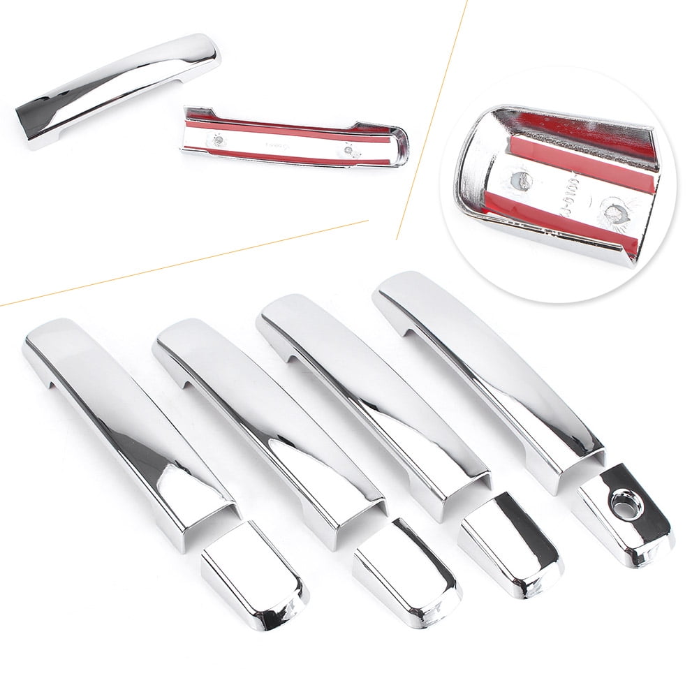 GZYF 8Pcs/Set ABS Chrome Plated Door 