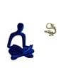 thumbnail image 1 of Figura Humana De Pensador Abstracto, Estatua De Latón, Arte Versátil, Colección, Mini Escultura De Adorno Para Té O Mascota, Para Oficina, Bar, Boda, Dormitorio Y Hogar., 1 of 8