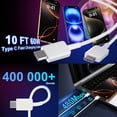 thumbnail image 3 of Adaptador de corriente USB-C Charger + Cable de 30 W para iPhone 16 Pro Max, 3 of 6