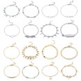 thumbnail image 2 of serony 12 Pieces Ankle Bracelets Creative Colour-fast Durable Comfortable Ankles Chains Exquisite Chic Girls Anklets for Dress Decor Type 4 Type 5 1Set, 2 of 6