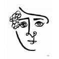 thumbnail image 2 of Averinos, Melissa 15x18 White Modern Wood Framed Museum Art Print Titled - Making Faces III, 2 of 4