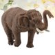 thumbnail image 5 of 1 pieza modelo de elefante femenino asiático simulación Mini elefante de vida silvestre estático juguete de adorno, 5 of 5